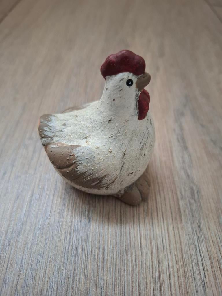 Kleine stenen kip, Ophalen of Verzenden, Gebruikt, Dier