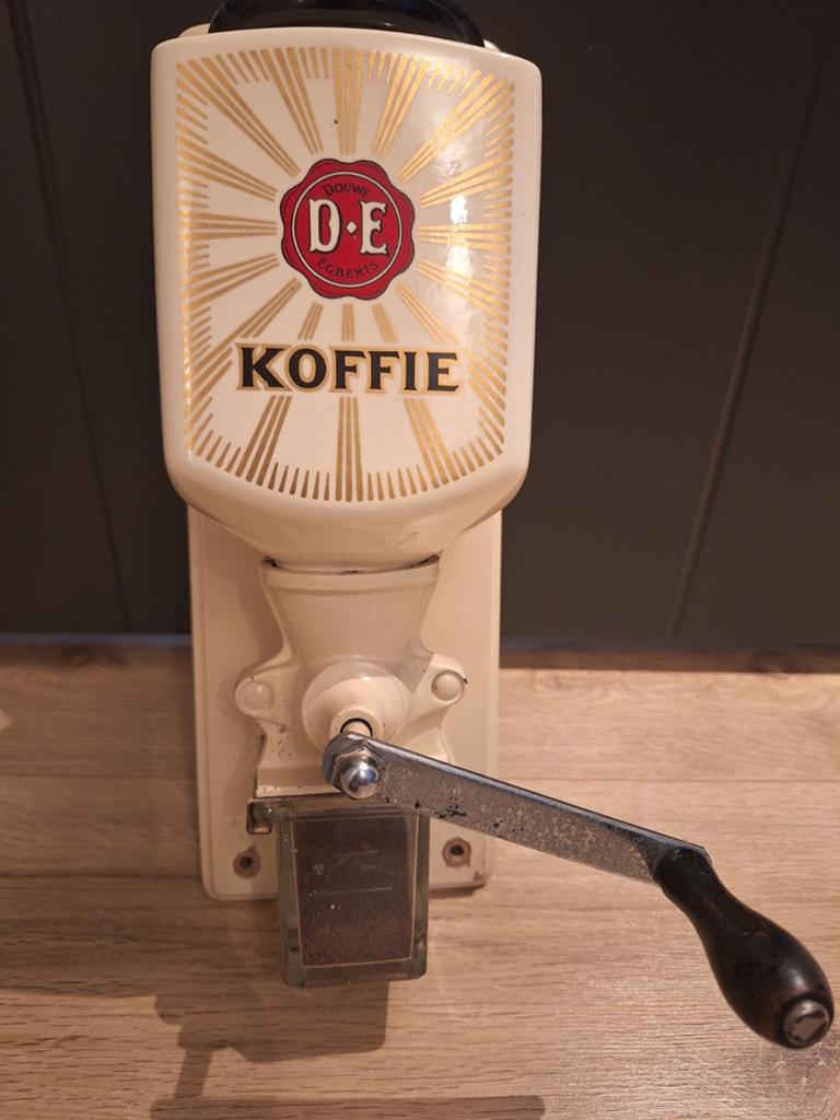 Mooie Douwe Egberts wandkofiemolen, Ophalen, Zo goed als nieuw, Overige stijlen, Kop(pen) en/of Schotel(s)