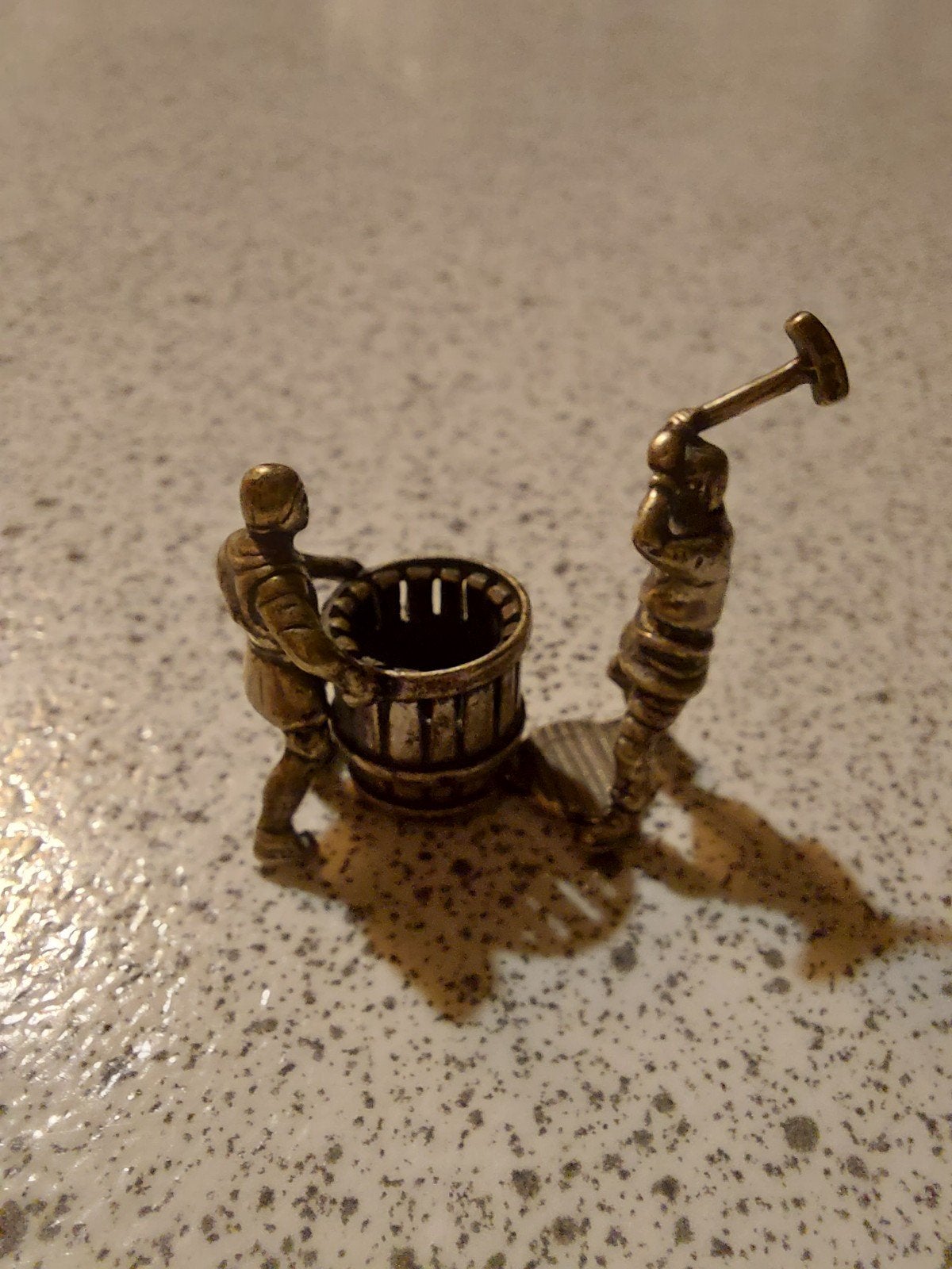 zilver miniatuur tonnenmakers, Ophalen of Verzenden, Zilver