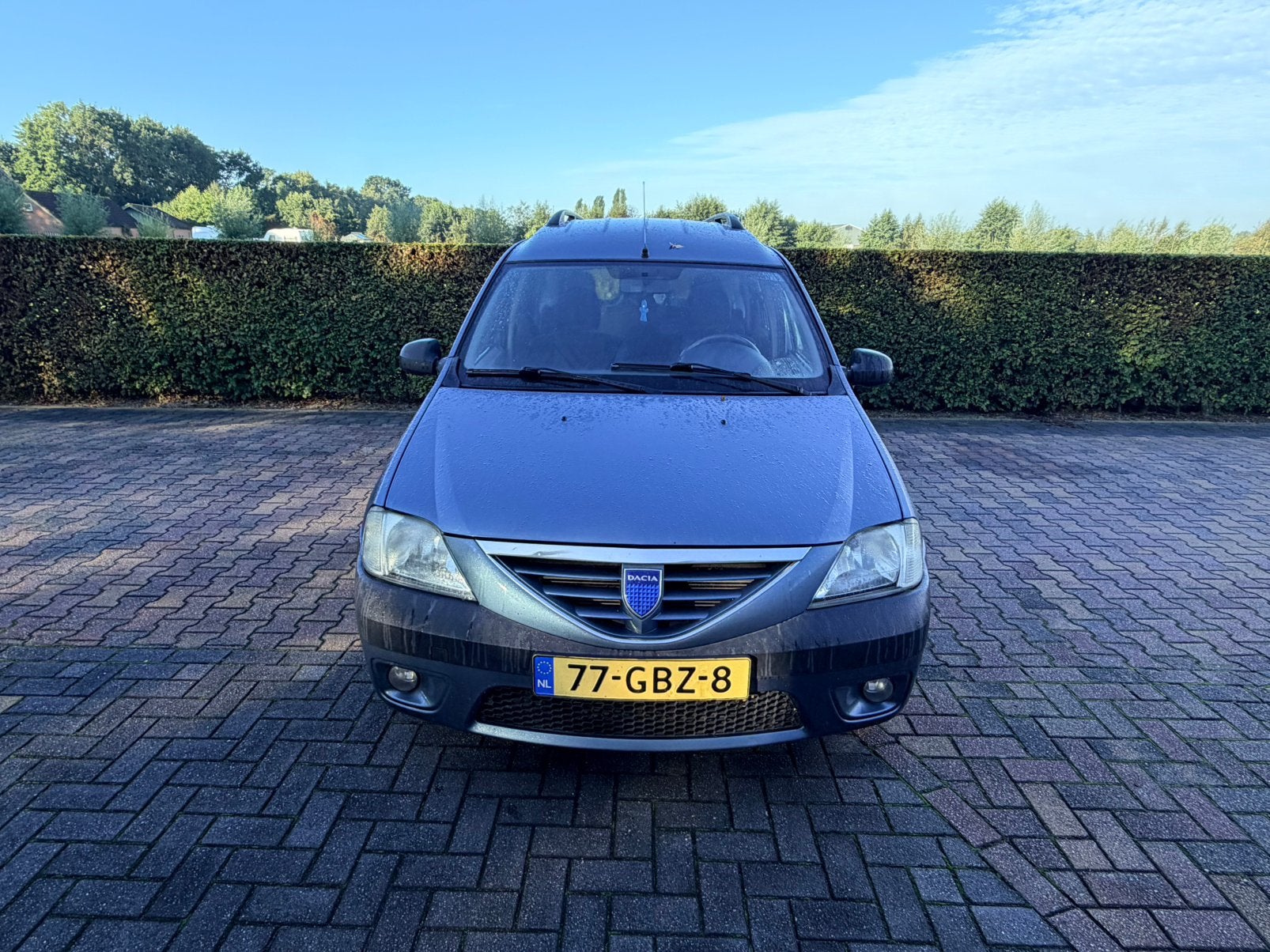 Dacia Logan 1.6 16V MCV 77KW 2008 Blauw, Auto's, 4 cilinders, Logan, Origineel Nederlands, Handgeschakeld