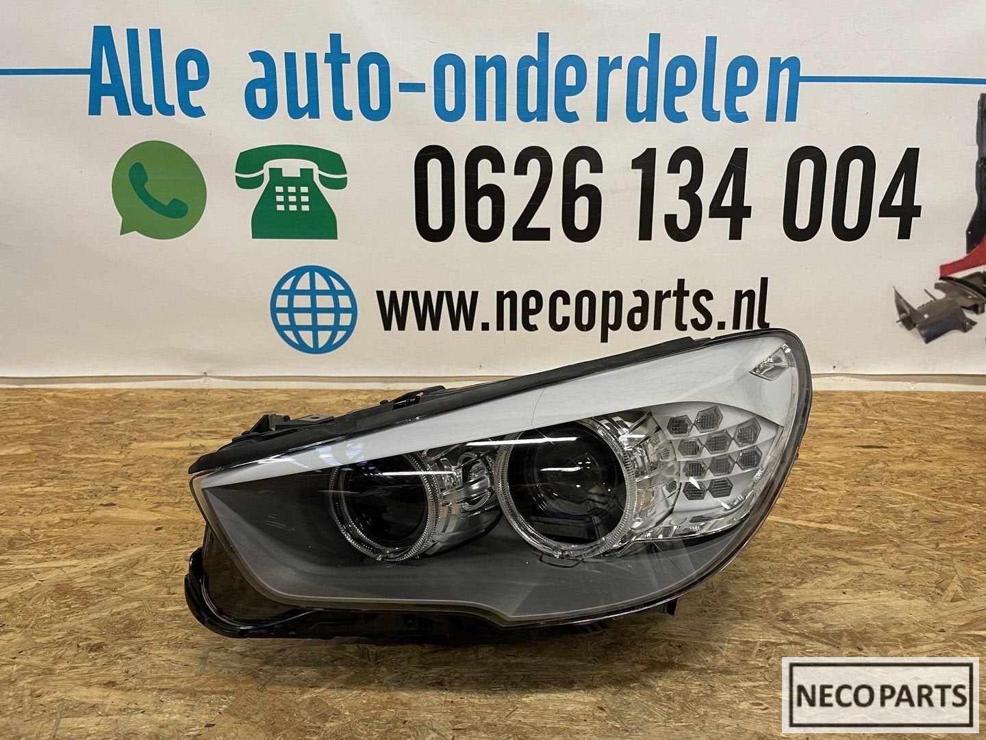 BMW 5 SERIE GT F07 XENON LED KOPLAMP LINKS COMPLEET 7199607, Gebruikt, -, -, Ophalen of Verzenden