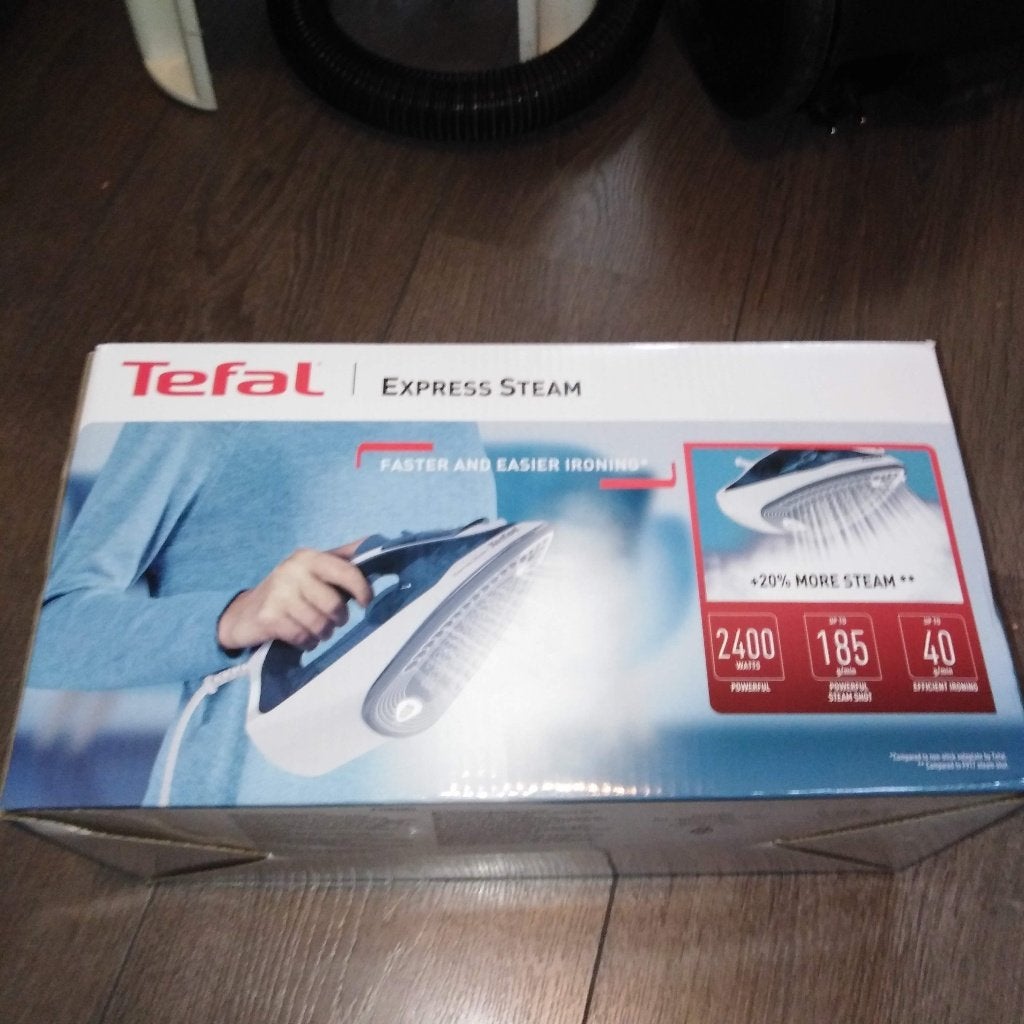 Tefal Express Steam Stoomstrijkijzer, Witgoed en Apparatuur, Strijkijzers en Strijkplanken, Ophalen, Gebruikt, Strijkijzer met snoer