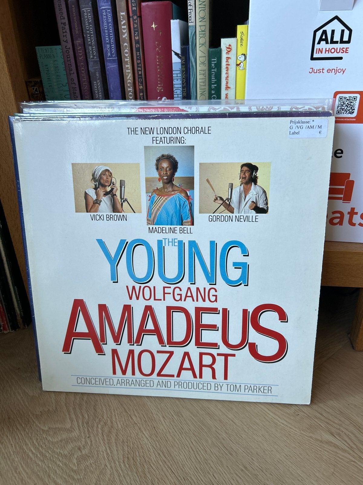 The Young Wolfgang Amadeus Mozart LP - Tom Parker, Ophalen, LP, Gebruikt, Pop