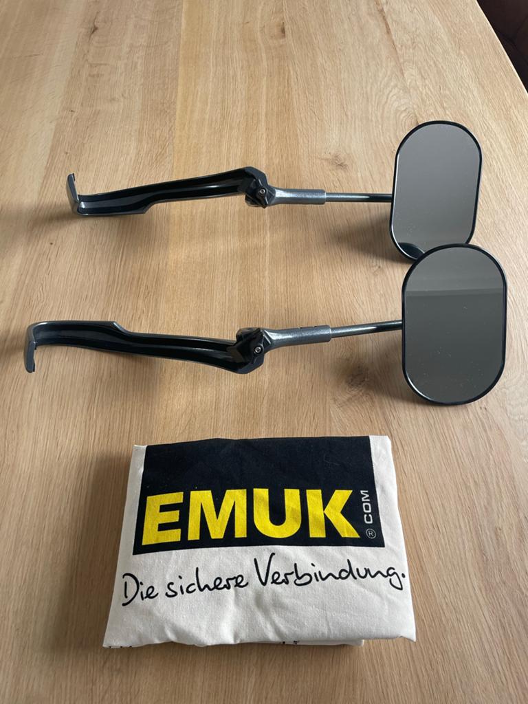 Emuk caravanspiegels voor Skoda Superb III, Kamiq, Scala, Caravans en Kamperen, Caravan accessoires, Ophalen, Zo goed als nieuw