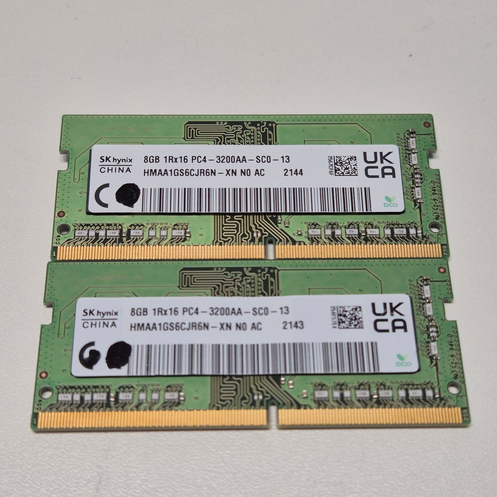 SK Hynix 16GB PC4-3200AA sodimm, Computers en Software, RAM geheugen, Gebruikt, Verzenden, DDR4, Laptop