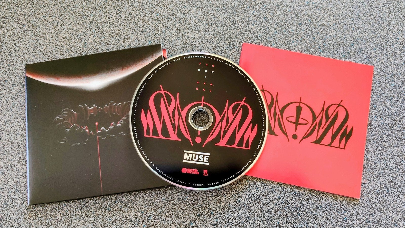 Muse - The Wow Signal CD Nieuw., Cd's en Dvd's, Cd's | Rock, Nieuw in verpakking, Poprock, Album, Digipak, Ophalen of Verzenden