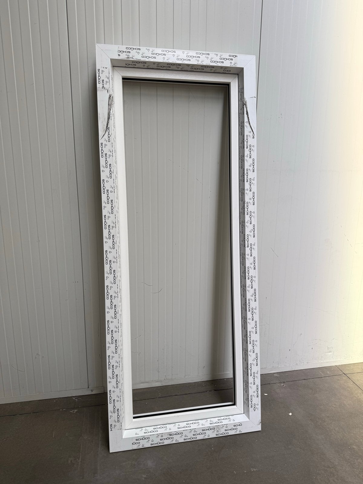 Schüco Living Draai Kiep Kozijn HR++ Glas 92x227cm, Ophalen, Gevelraam of Ruit, 80 tot 120 cm, Nieuw