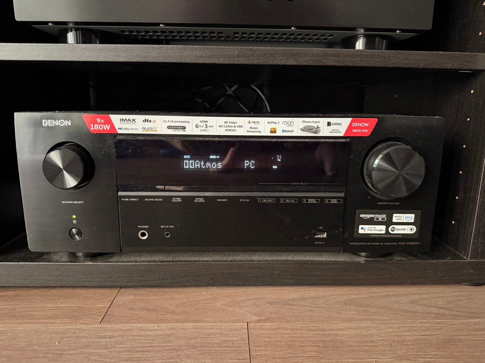 Denon AVC-X3800H – als nieuw – met originele doos