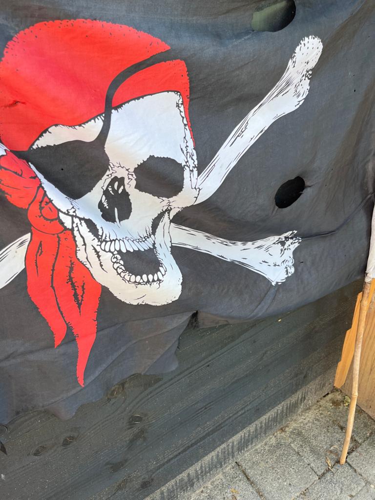 Piratenvlag, Diversen, Vlaggen en Wimpels, Ophalen