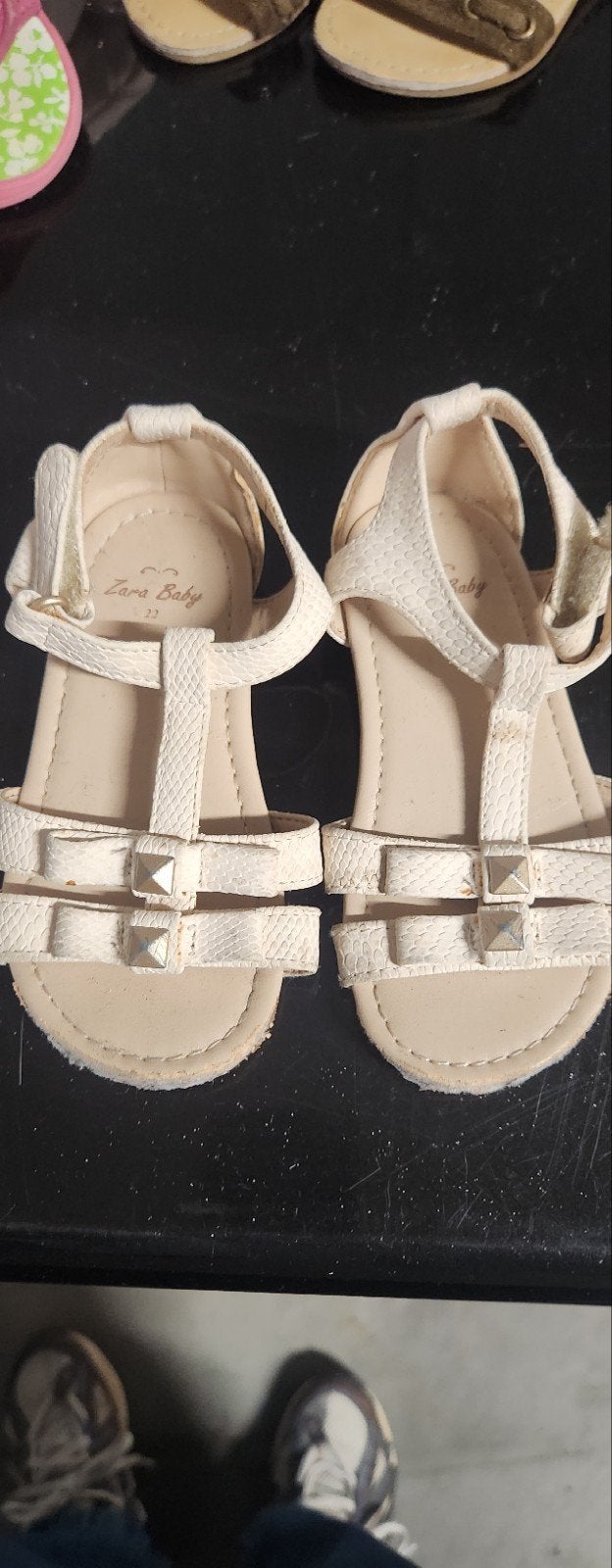 Zara Baby sandalen maat 22, nooit gedragen, Schoentjes, Zara Baby, Jongetje of Meisje, Nieuw