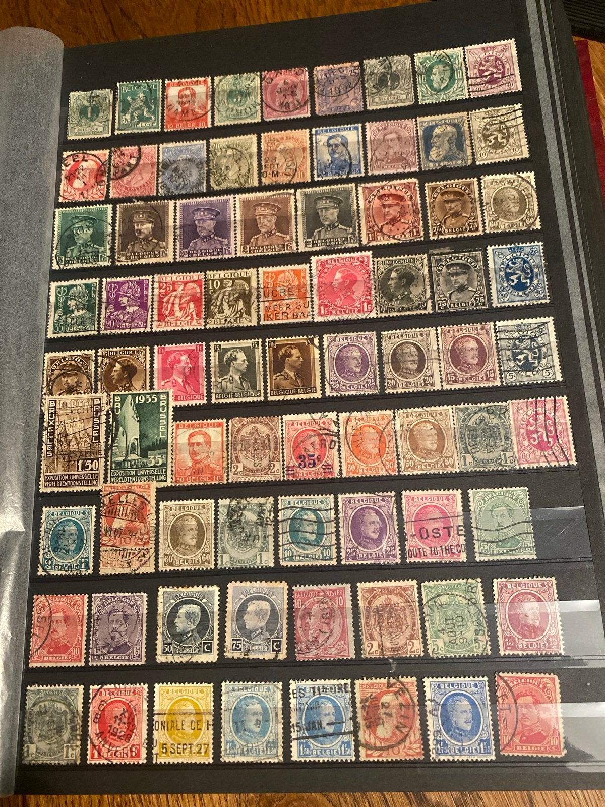 Verzameling Belgische Postzegels, Ophalen of Verzenden, Frankeerzegel
