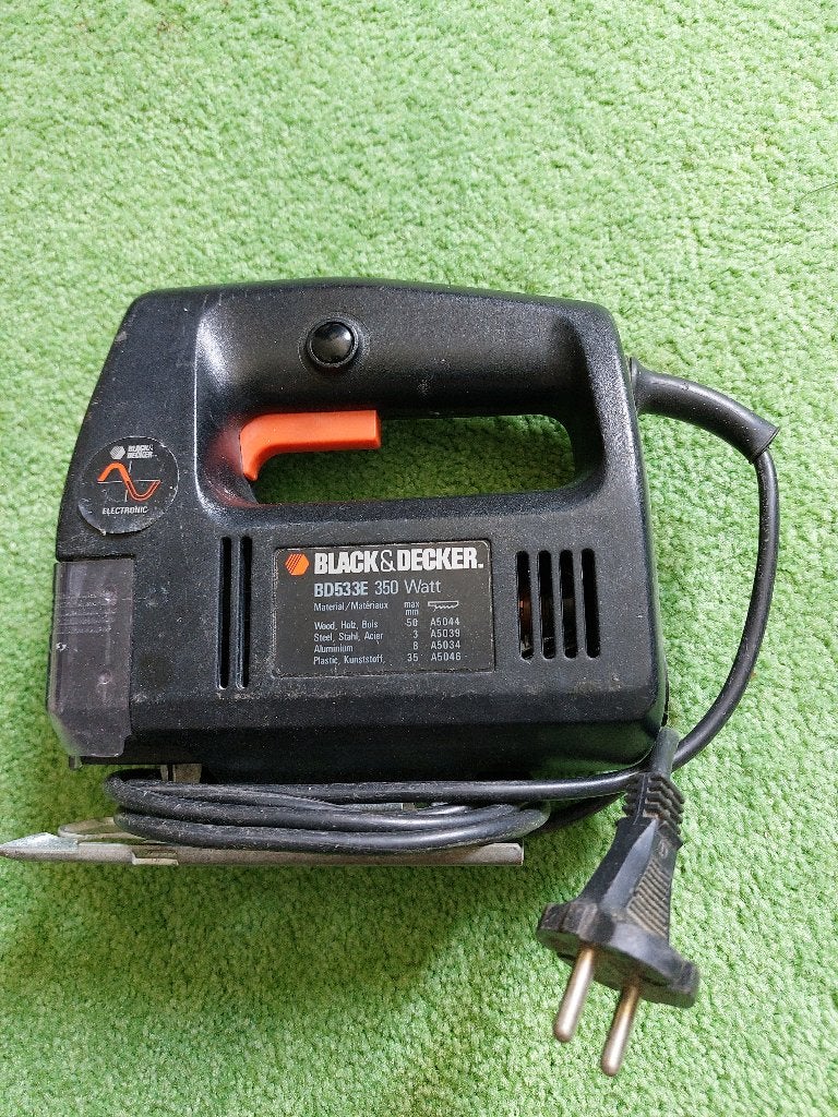 1 decupeerzaag black en decker, Ophalen of Verzenden, Gebruikt, Overige soorten, Black&dekker