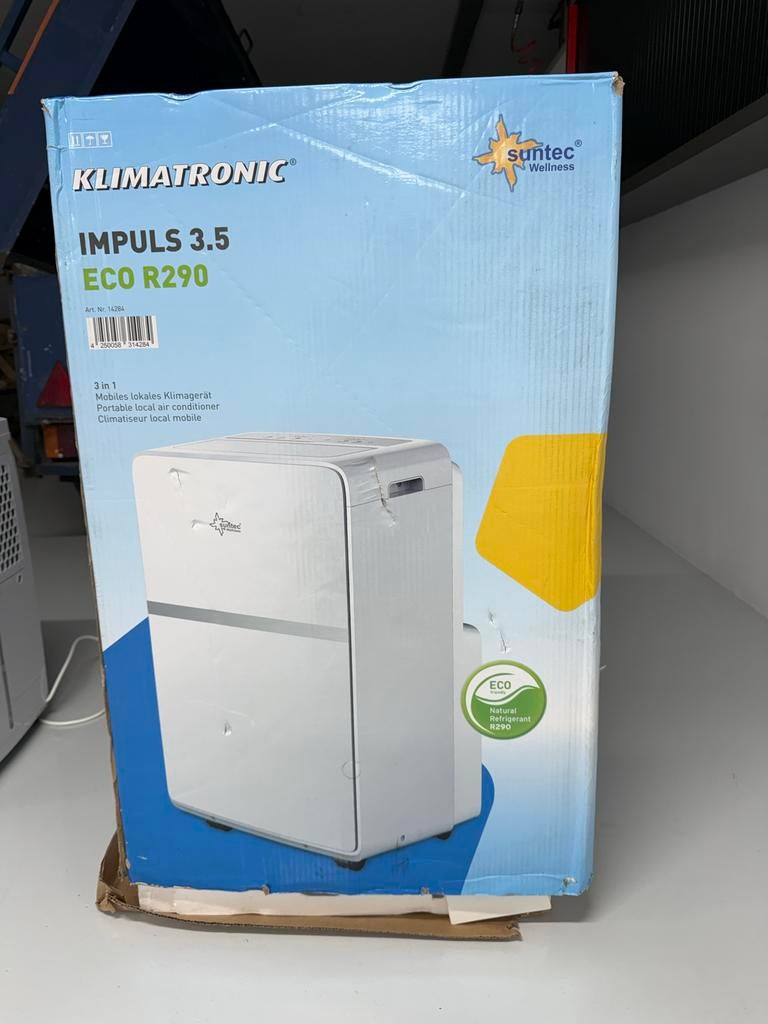Klimatronic Impuls 3.5 ECO R290 Mobiele Airco, Minder dan 60 m³, 3 snelheden of meer, Ophalen of Verzenden, Zo goed als nieuw