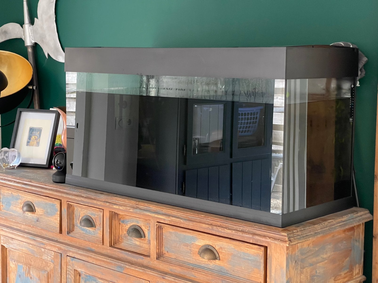160 Liter Aquarium met filter, Dieren en Toebehoren, Ophalen, Overige merken, Zo goed als nieuw, Leeg aquarium