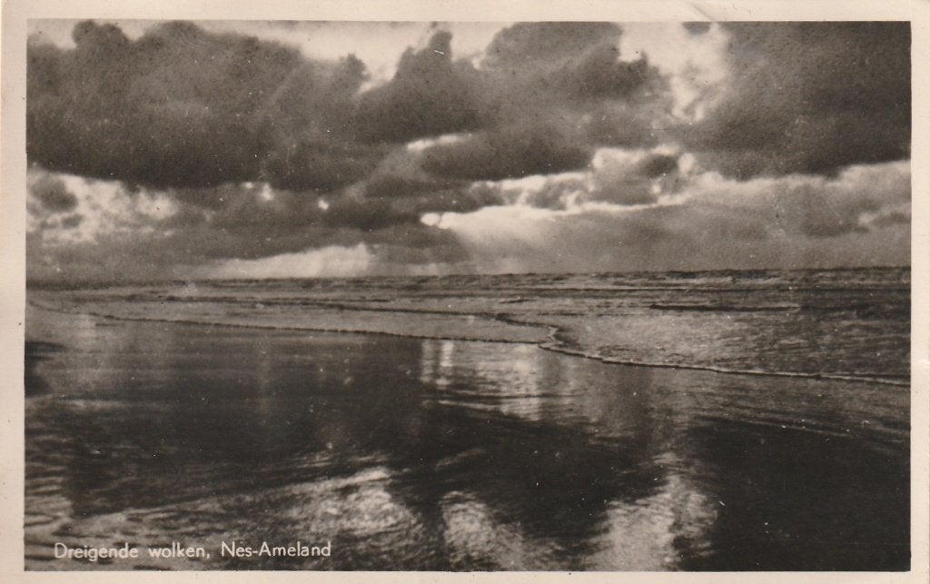NES Ameland Kooi Duinen bij Buren 1946, Verzenden, 1940 tot 1960, Gelopen, Waddeneilanden
