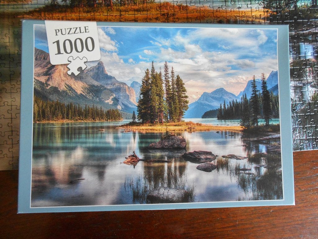 drie gegarandeerd complete puzzels elk 1.000 stukjes, Ophalen of Verzenden, 500 t/m 1500 stukjes, Gebruikt, Legpuzzel