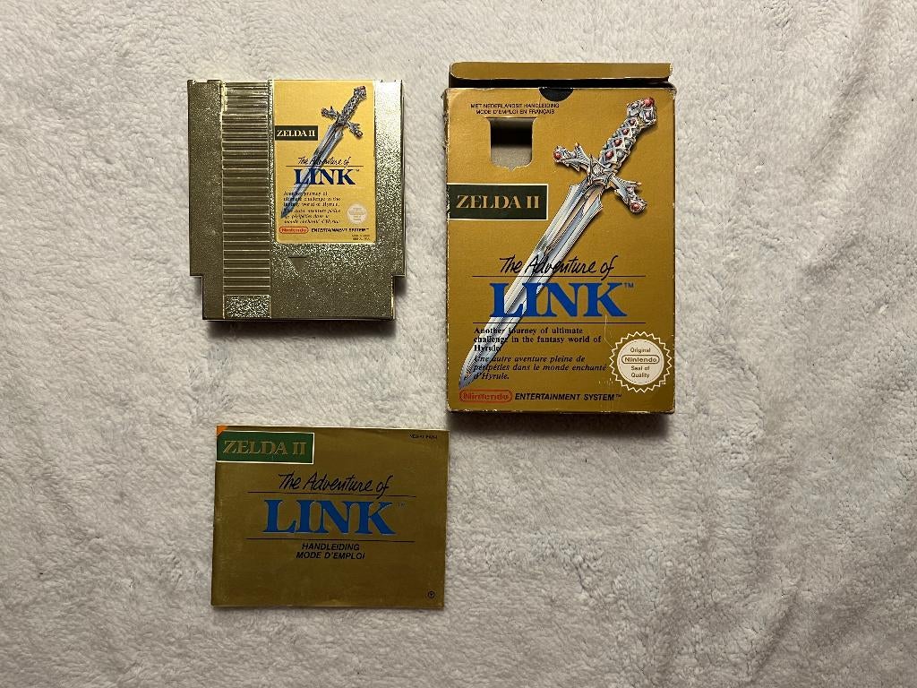 Zelda II The Adventure of Link, Spelcomputers en Games, Games | Nintendo NES, Avontuur en Actie, 1 speler, Ophalen of Verzenden