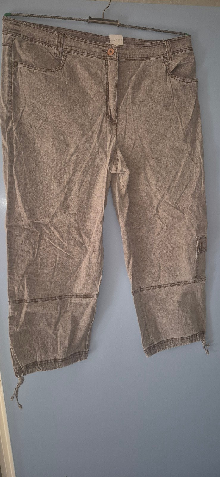 NIEUWE CANDA DAMES MERK ZOMERBROEK MAAT 48, Bruin, Nieuw, Ophalen of Verzenden, Broek of Spijkerbroek