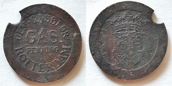 Rotterdam Gasmunt, Postzegels en Munten, Penningen en Medailles, Verzenden, Overige materialen, Nederland