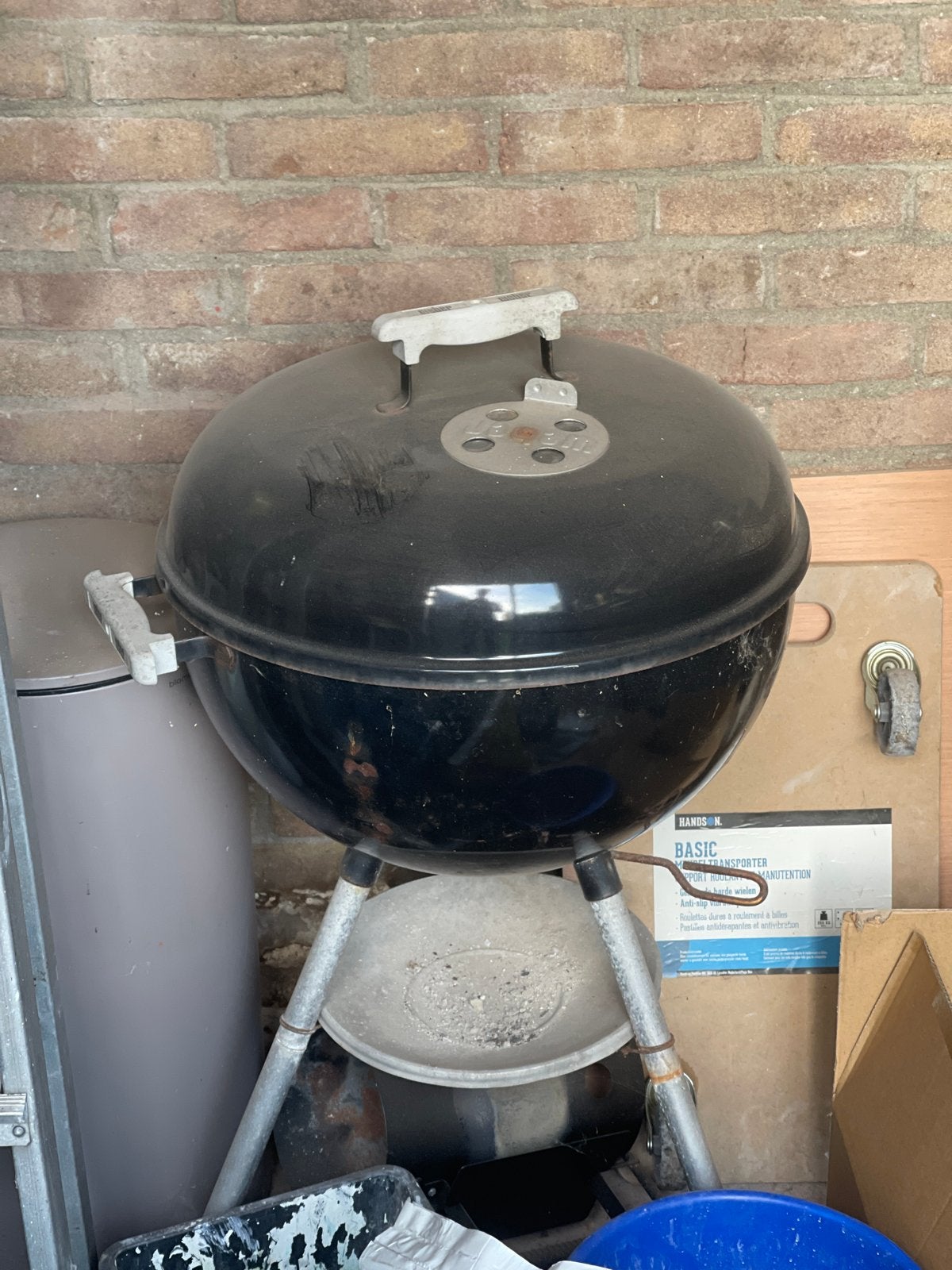 Weber BBQ - Compacte Houtskoolbarbecue, Ophalen of Verzenden, Gebruikt