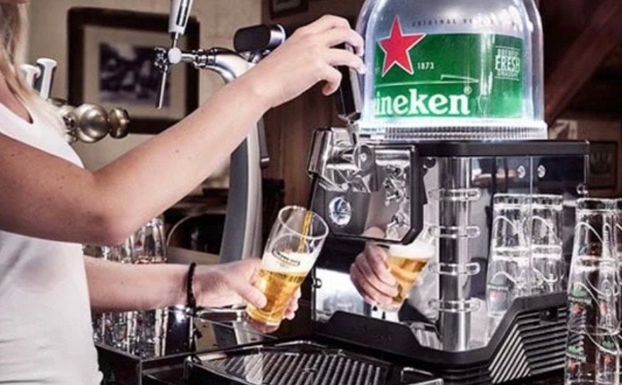 Heineken Blade thuistap te huur voor elk feestje!, Witgoed en Apparatuur, Ophalen, Zo goed als nieuw, Overige merken