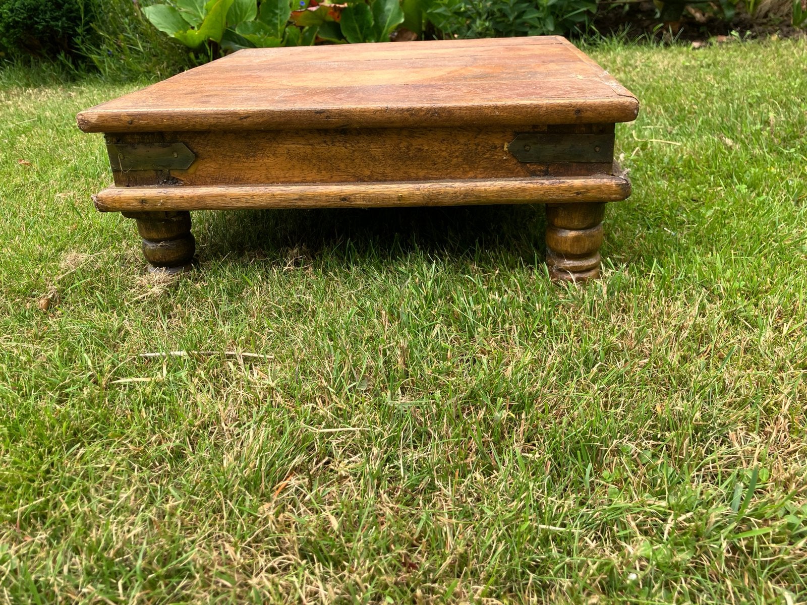 Bijzettafeltje., Huis en Inrichting, Tafels | Salontafels, Ophalen, Gebruikt, Vierkant, Minder dan 50 cm