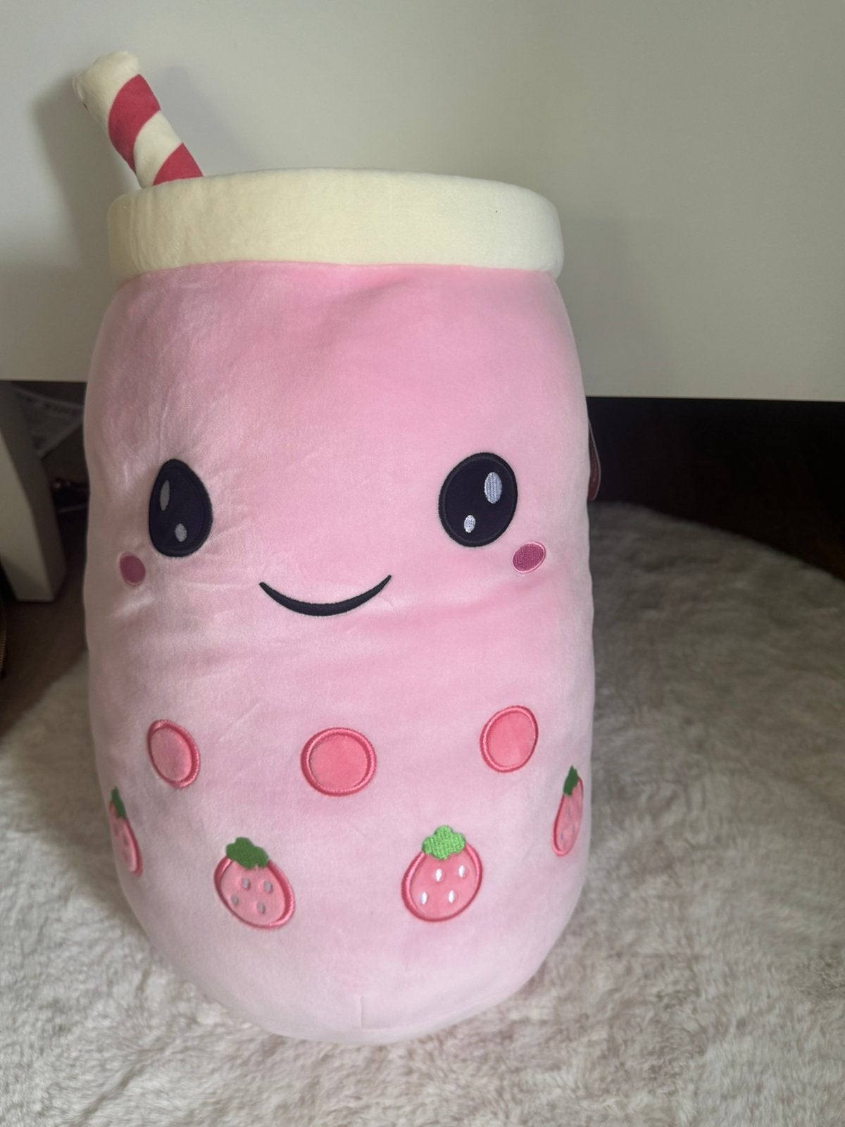 Kawaii bubble tea knuffel helemaal nieuw met kaartje, Kinderen en Baby's, Ophalen, Zo goed als nieuw, Overige typen