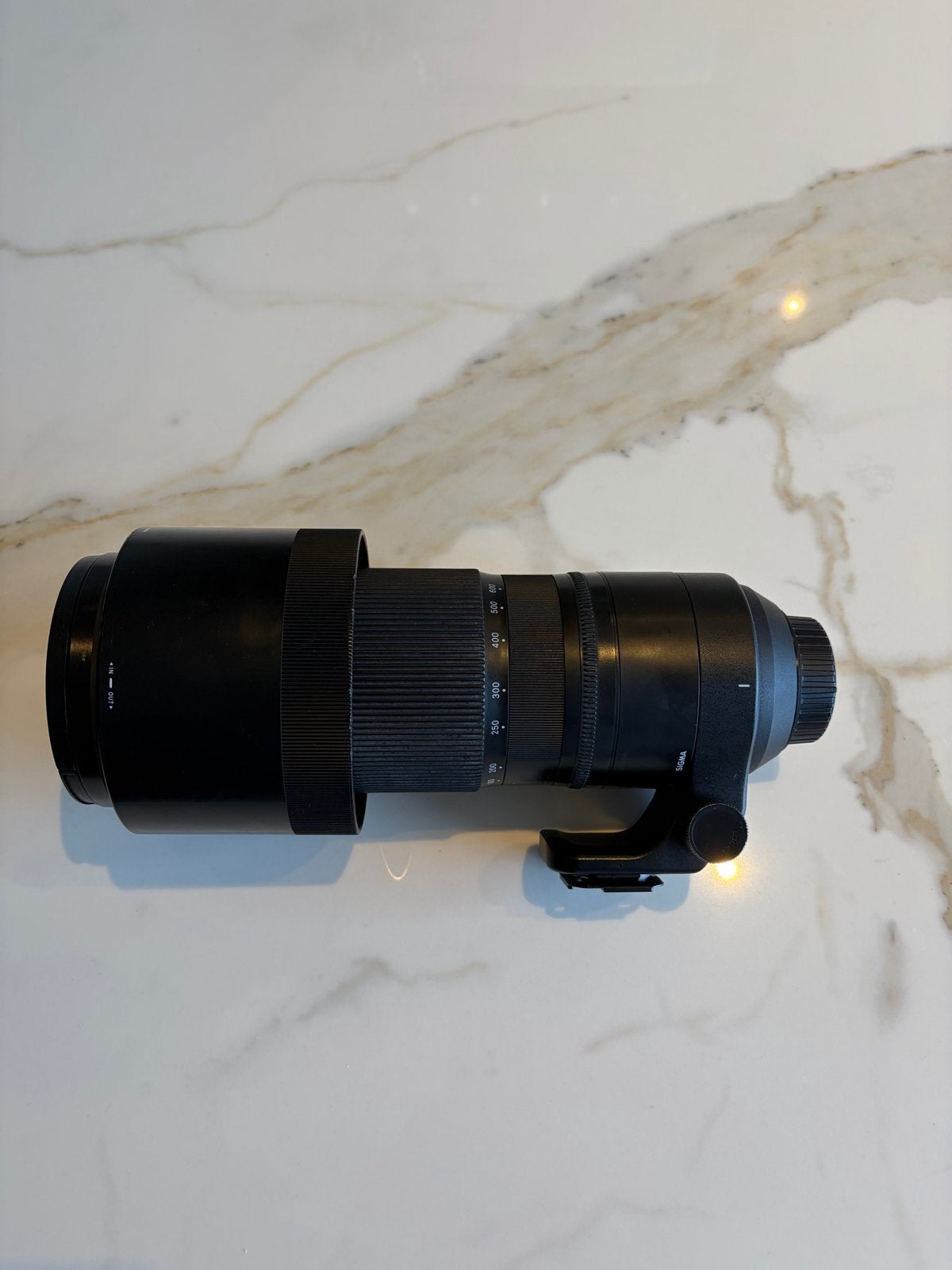 Sigma 150-600mm f/5-6.3 Contemporary voor Nikon te koop!, Audio, Tv en Foto, Zonnekap, Sigma, 600 mm, Telelens