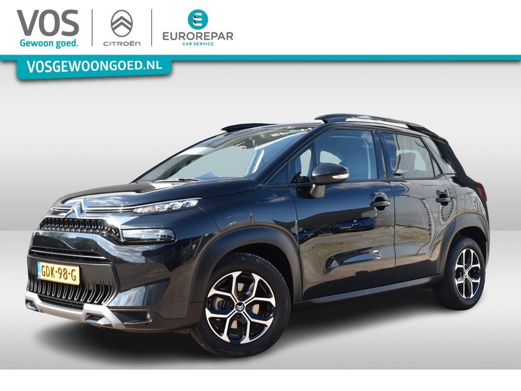 Citroën C3 Aircross PureTech 110 Plus Navi | Leder | Airco, Voorwielaandrijving, Gebruikt, 1199 cc, Bedrijf