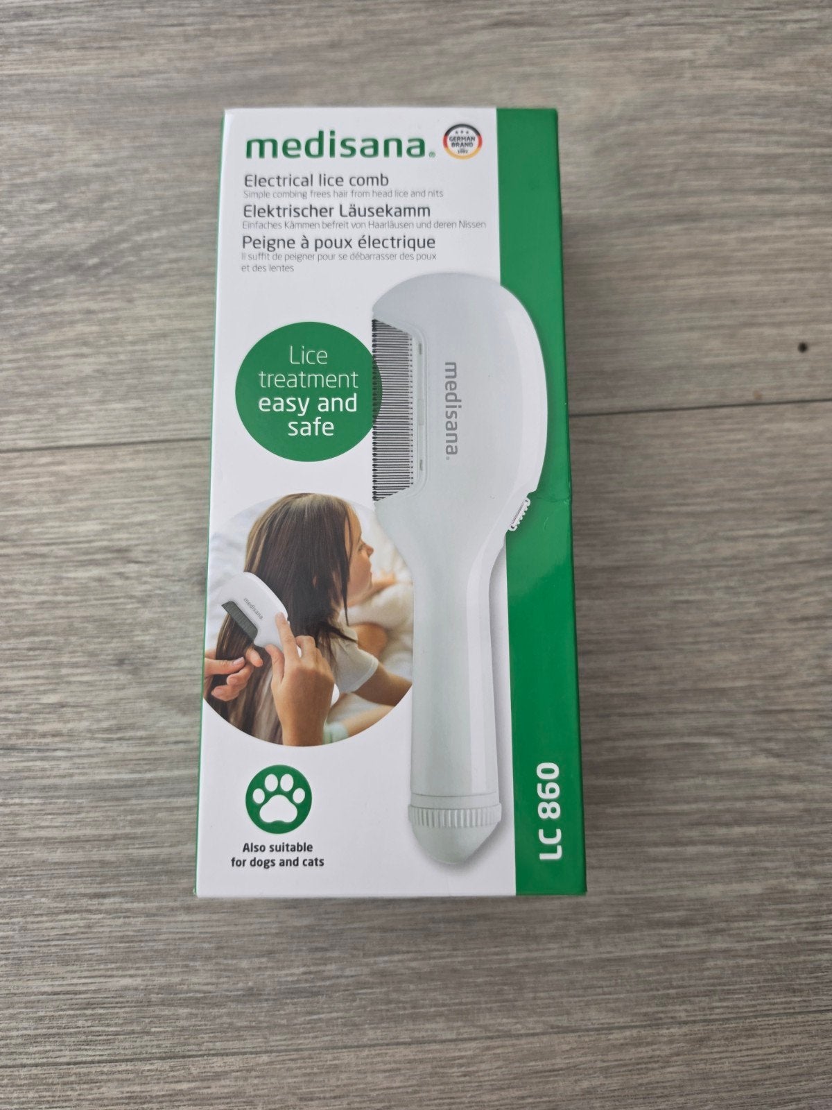 Medisana Elektrische Luizenkam LC 860 - Nieuw, Ophalen, Nieuw, Haarverzorging