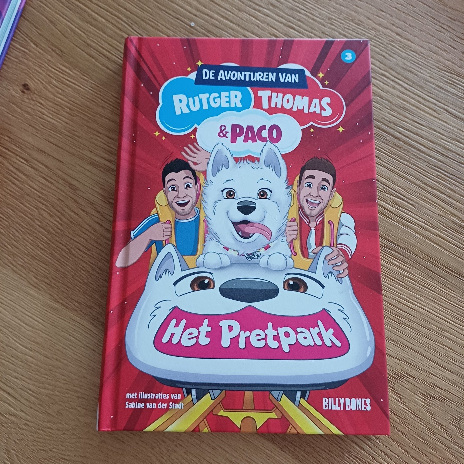 De Avonturen van Rutger, Thomas & Paco: Het Pretpark, Ophalen of Verzenden, Zo goed als nieuw, Rutger Vink, Thomas van Grinsven