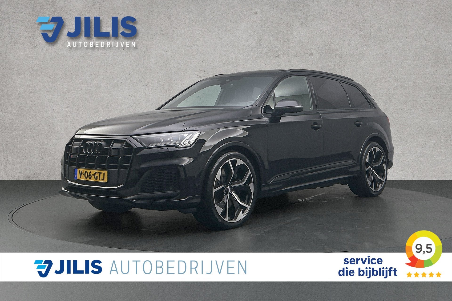 Audi Q7 SQ7 4.0 TDI SQ7 quattro | Panoramadak | Adaptieve cr, Gebruikt, Automatische klimaatregeling, Zwart, Bedrijf