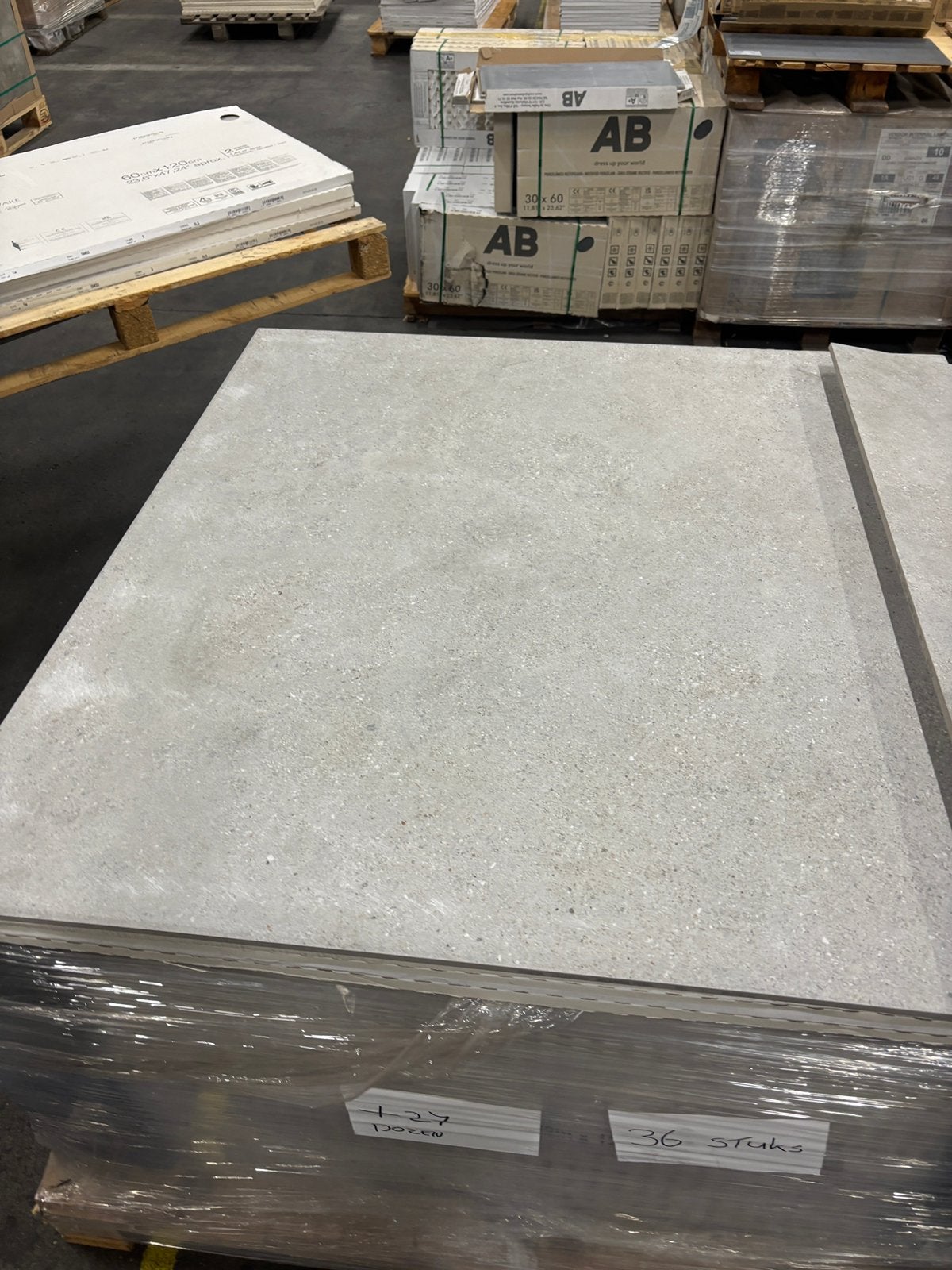 Moleanos 120x120 anti slip tegel a keus!!, Ophalen, Zo goed als nieuw, 75 m² of meer, Laminaat