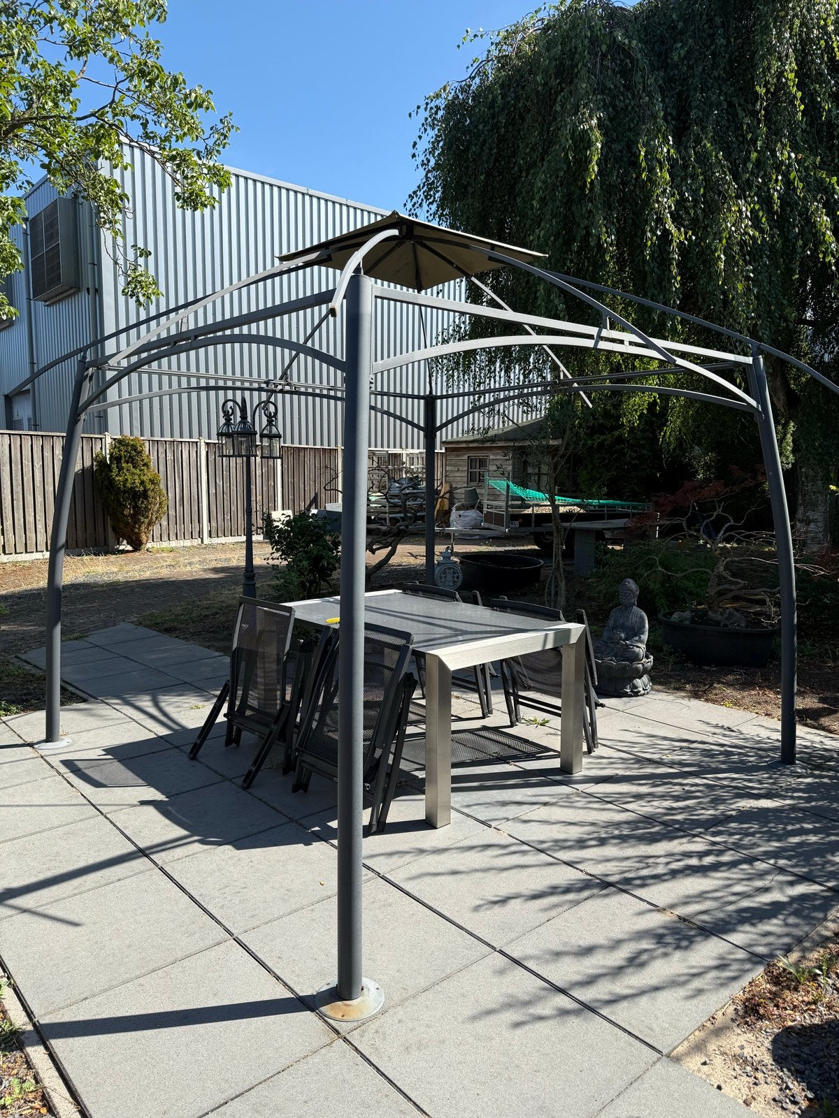 Parasol frame - ideaal voor terras, Ophalen, Gebruikt, 3 tot 4 meter, Overige typen