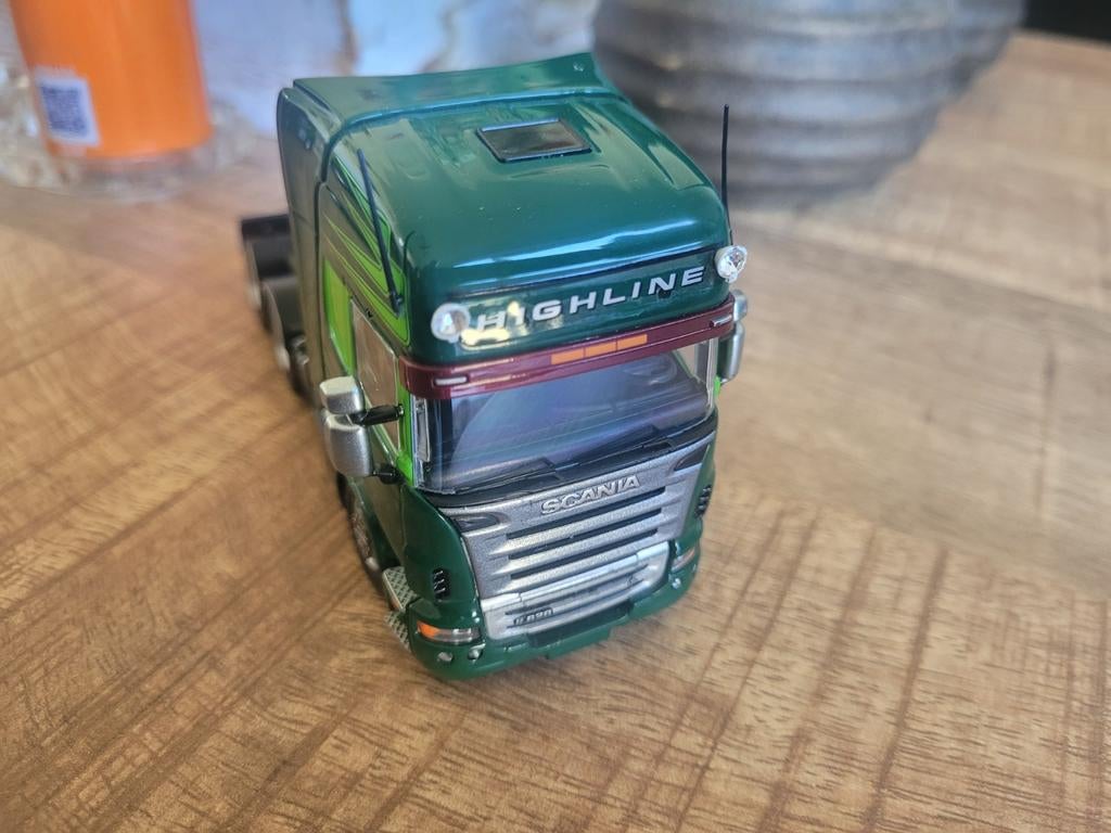 Scania highline, Hobby en Vrije tijd, Modelauto's | 1:50, T, T, Zo goed als nieuw, Tekno