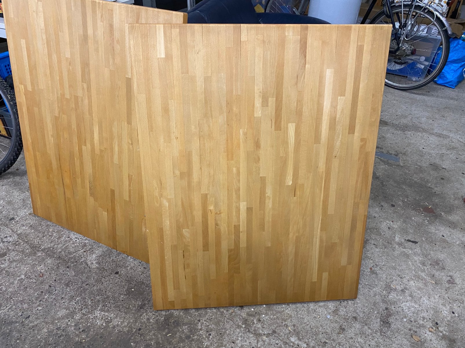 Eet/studeertafel uitklapbaar, Ophalen, Gebruikt, 50 tot 100 cm, 150 tot 200 cm