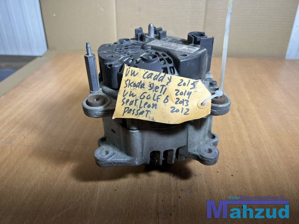 VW GOLF 6 IBIZA 4 1.6 2.0 TDI Dynamo 140A 03L903023F, Auto-onderdelen, Gebruikt, Volkswagen, Volkswagen AG, Berliner Ring 2
38440  Wolfsburg, DE