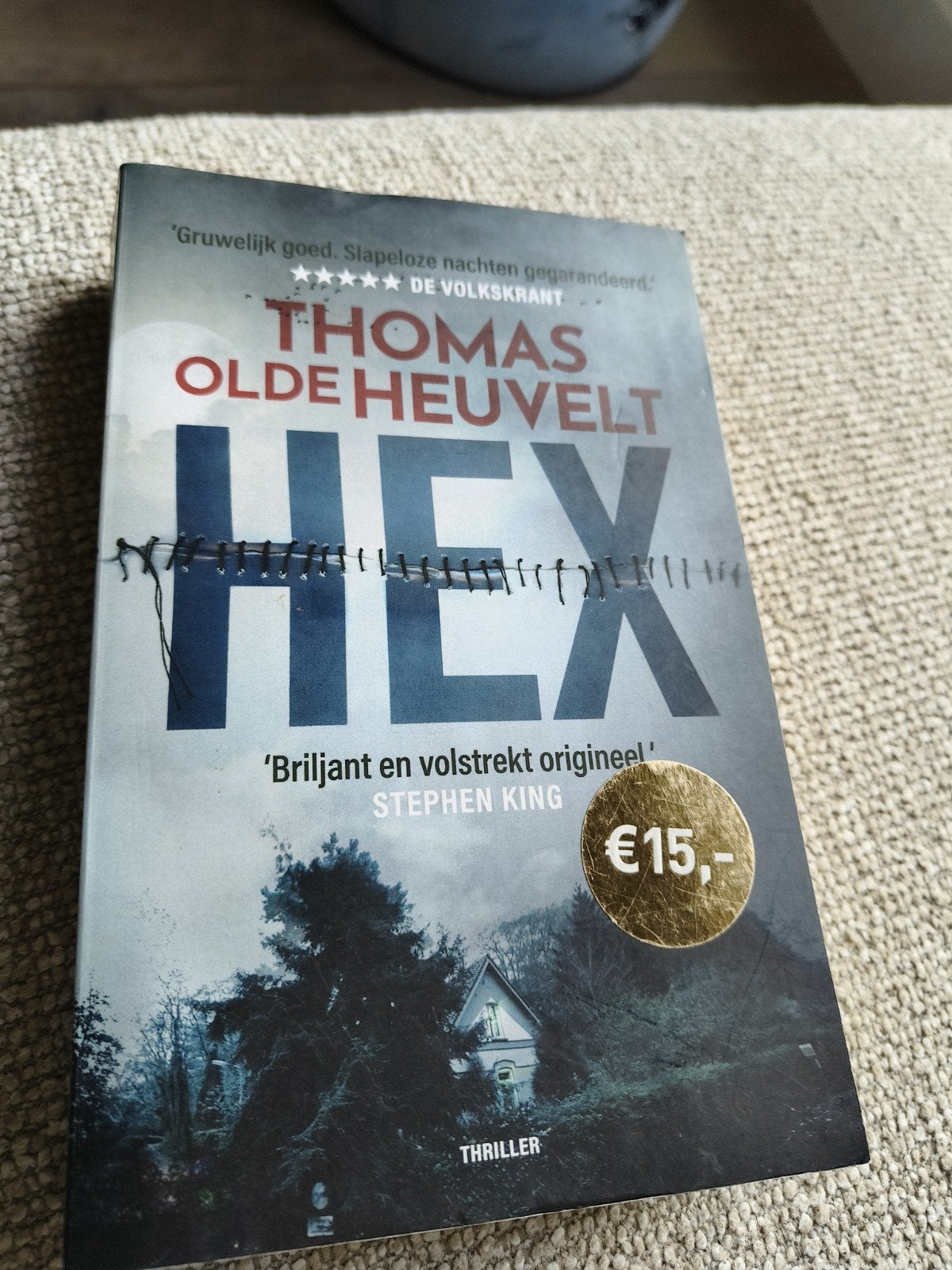 HEX - Thomas Olde Heuvelt (Thriller), Boeken, Ophalen, Gelezen, Thomas Olde Heuvelt