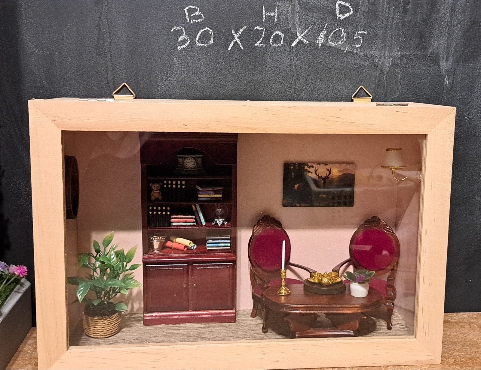 Diarama zithoek, Ophalen of Verzenden, Nieuw, Poppenhuis