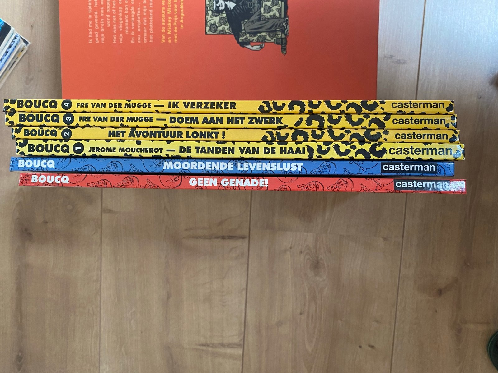 6 Boucq Hardcovers - Diverse Titels, Boeken, Meerdere stripboeken, Ophalen of Verzenden, Zo goed als nieuw