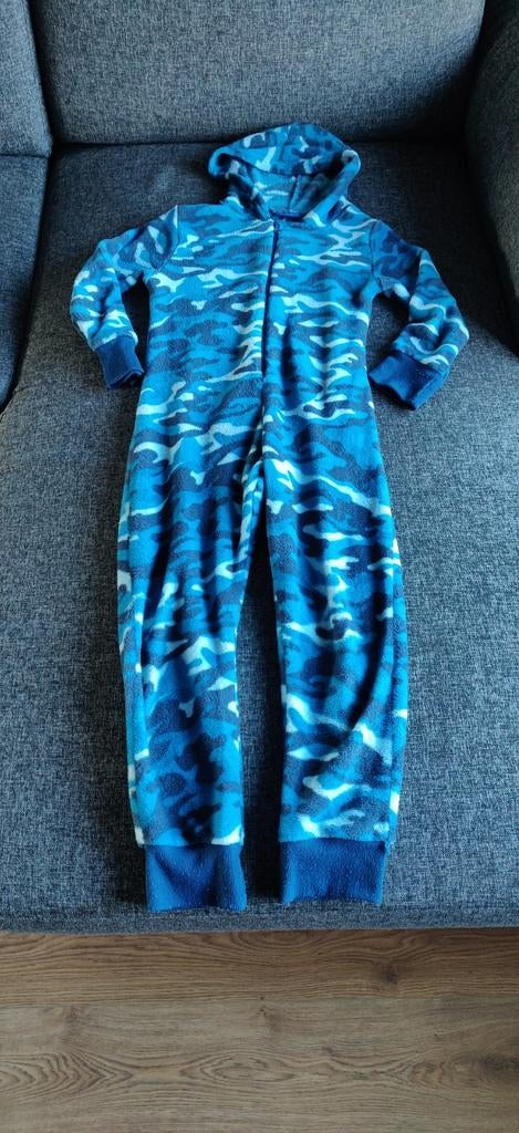 Onesie Navy camouflage 134-140 valt als maat 122-128, Ophalen, Gebruikt, Jongen of Meisje, Overige typen