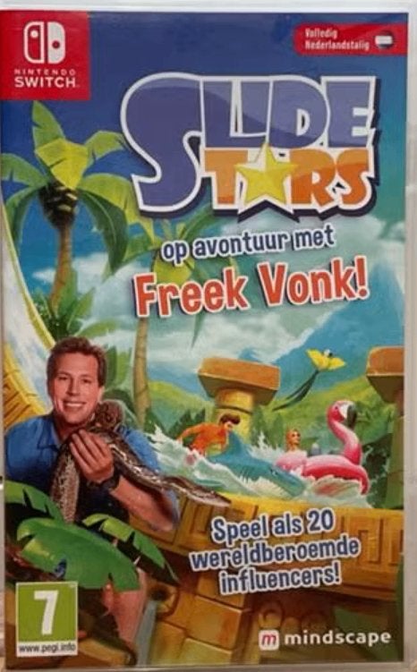Slide Stars Freek Vonk Nintendo Switch, 1 speler, Refurbished, Ophalen of Verzenden, Sport