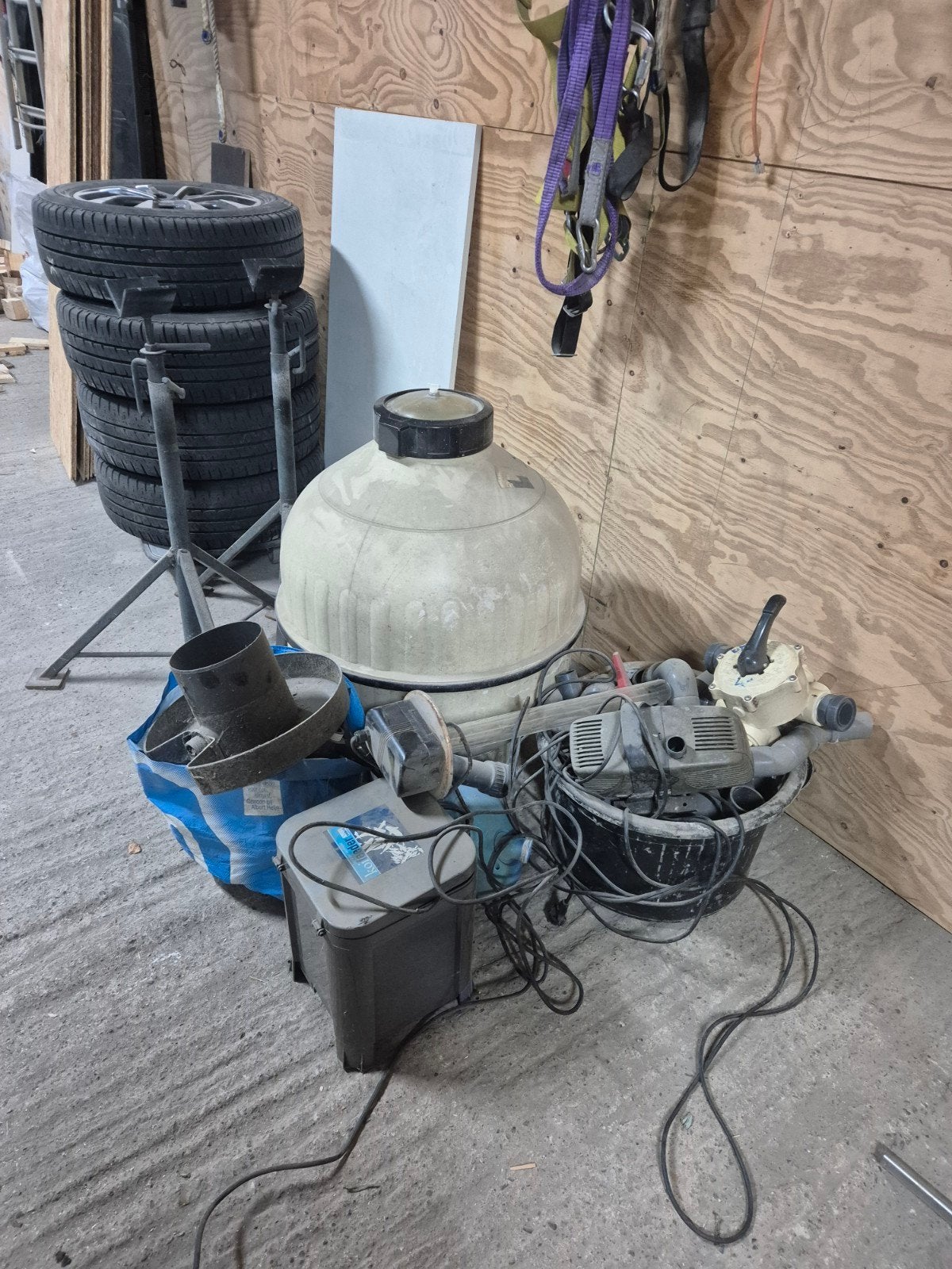 Vijverfilter en pomp - Gebruikt, Ophalen, Gebruikt, Vijverfilter