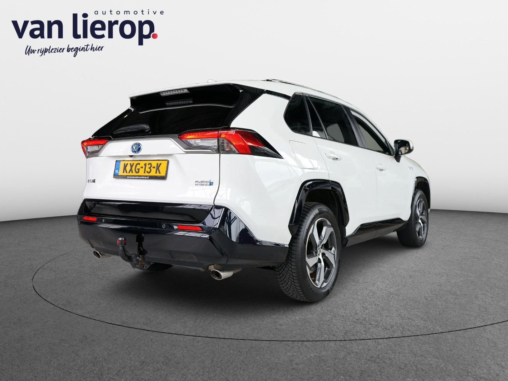 Toyota RAV4 2.5 Plug-in Hybrid AWD TREKHAAK | EERSTE EIGENAA, Auto's, Automaat, Dealer onderhouden, Stof, Gebruikt