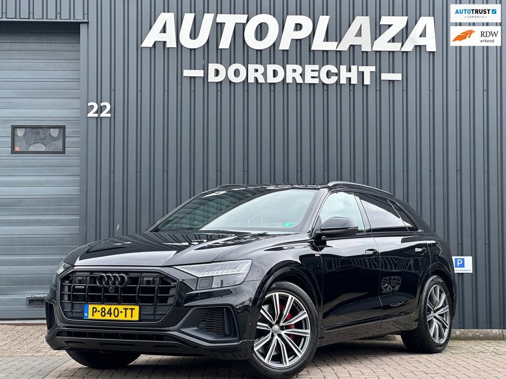 Audi Q8 55 TFSI e quattro Pro Line 360 CAM | LUCHTVEERING |, Auto's, Audi, Automaat, 14 kWh, Gebruikt, 2995 cc