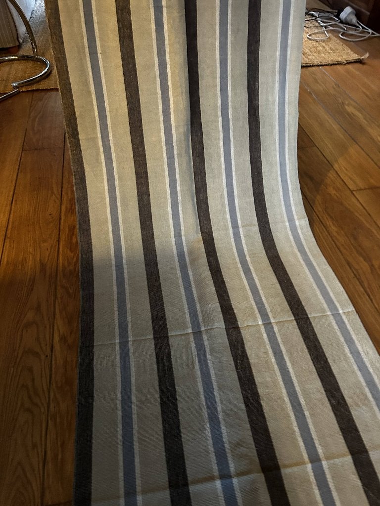 Vintage Riviera Maison gordijnen., Overgordijn, 68 cm, Ophalen of Verzenden, Zo goed als nieuw