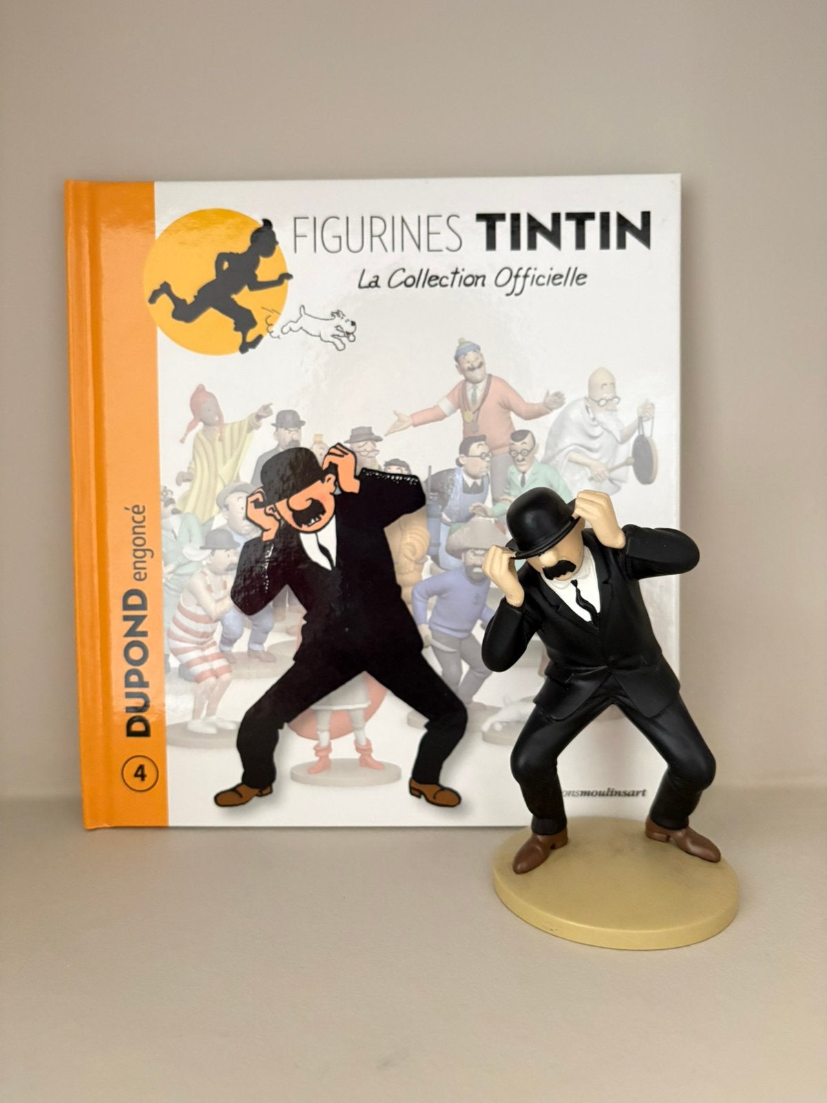 Kuifje/Tintin beeld Jansen Hoed Moulinsart, Ophalen of Verzenden, Kuifje, Zo goed als nieuw, Beeldje of Figuurtje