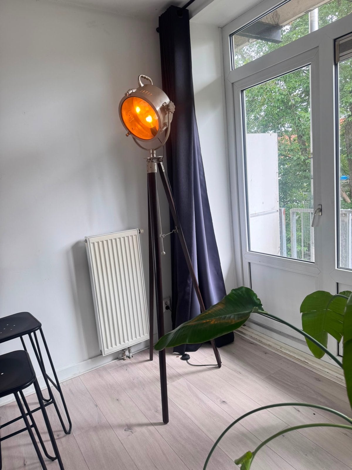 Vintage E.O.D. Holland Driepoot Lamp - Studio Stijl, Ophalen