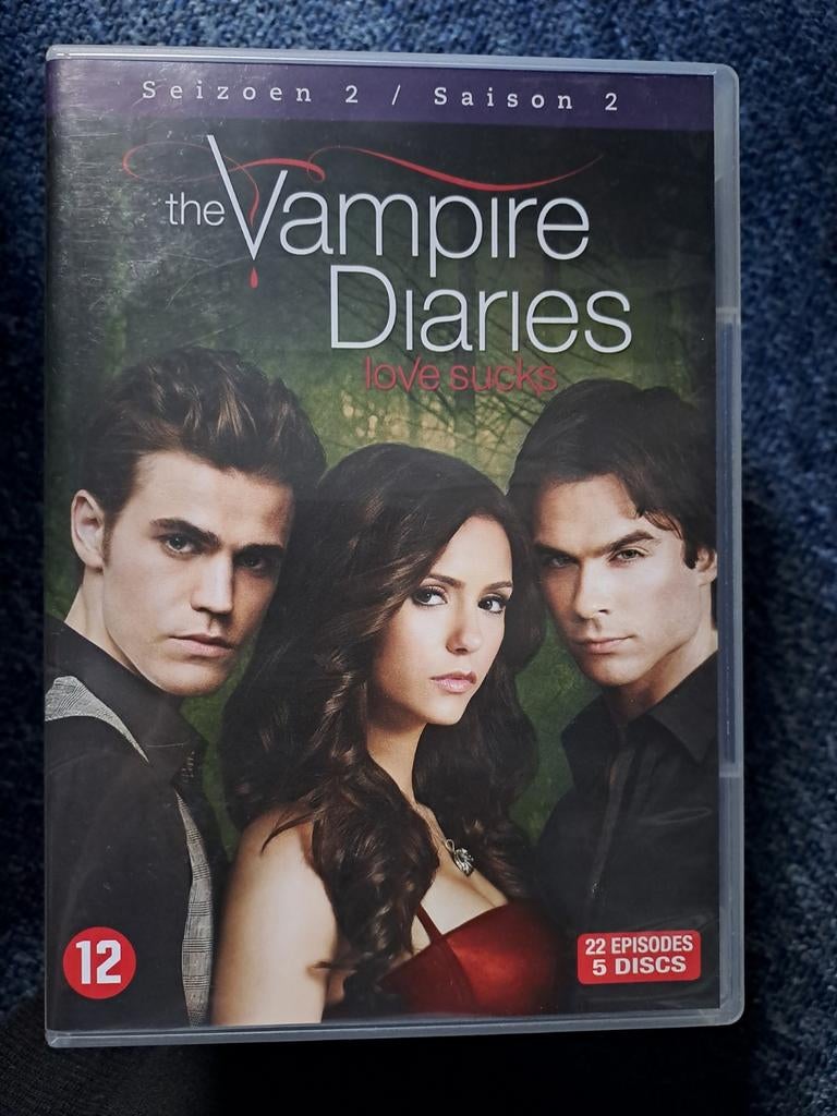 Vampire diaries - seizoen 2 (dvd), Vanaf 12 jaar, Verzenden, Zo goed als nieuw