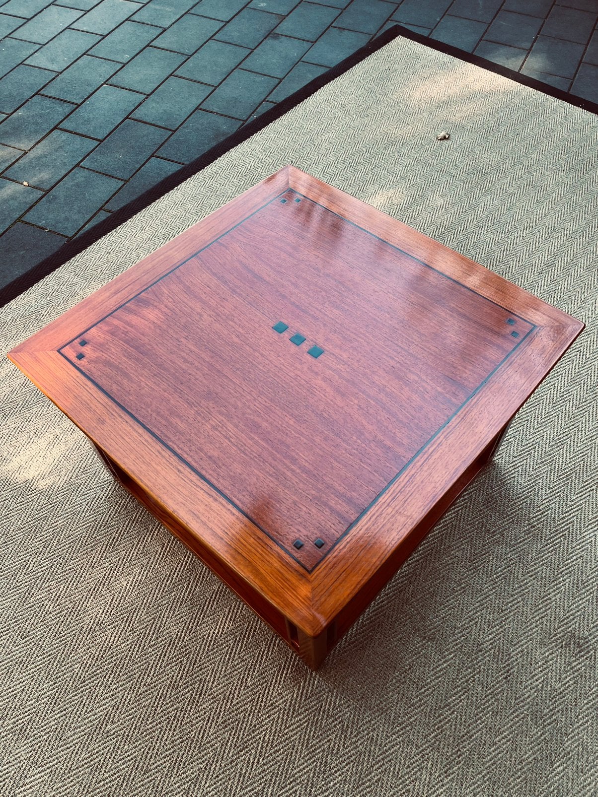 Schuitema decoforma bijzettafel Wilson. Artdeco, Ophalen, Minder dan 45 cm, Vierkant, Artdeco